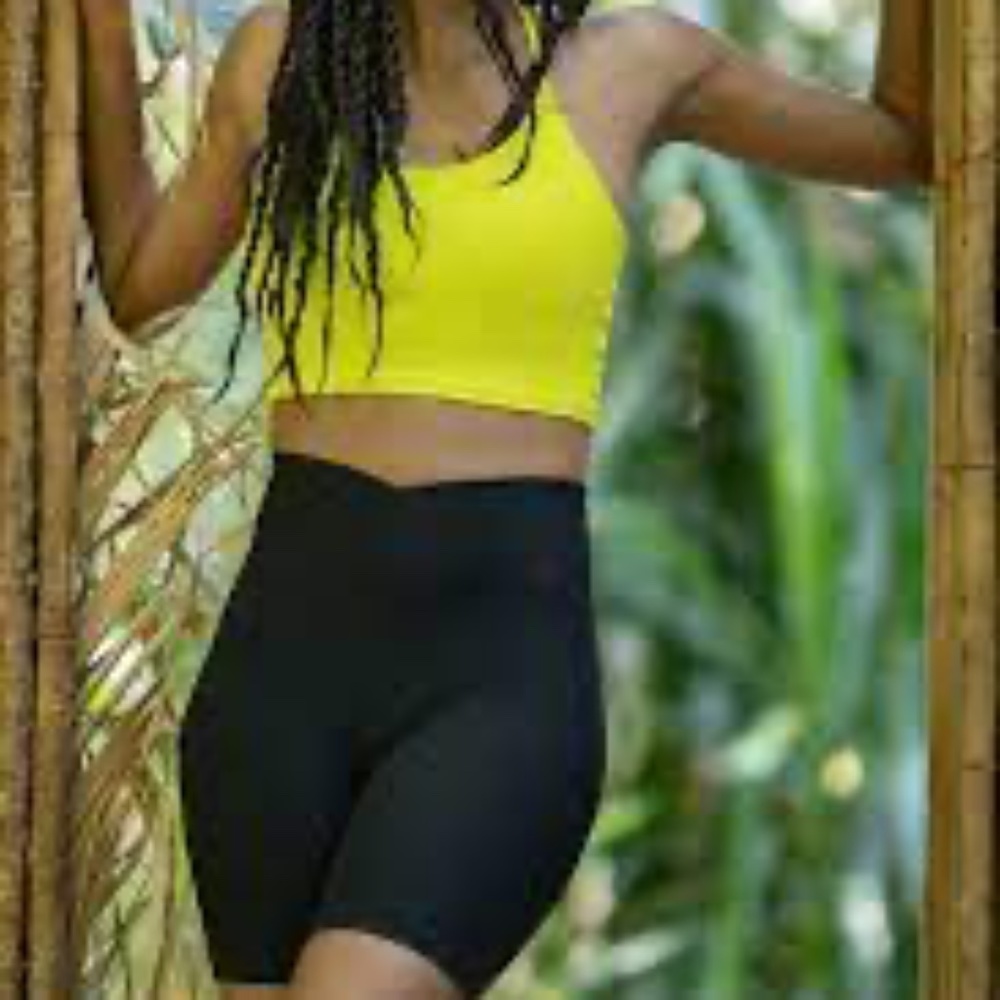 Popflex biker shorts (tropicana collection)